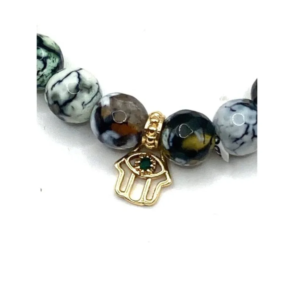 Onyx gemstones stretch
